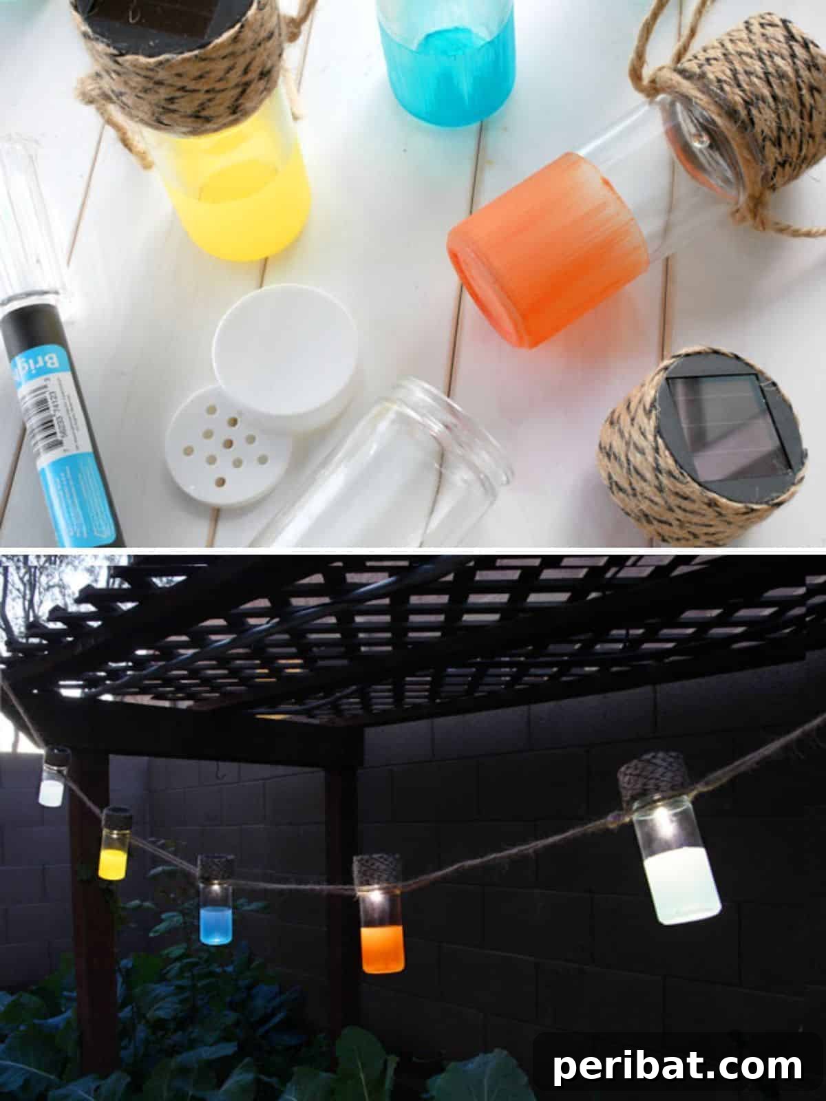 Craft a Luminous Landscape: 20 DIY Garden Lighting Ideas 16 DIY Colorful Solar Lanterns