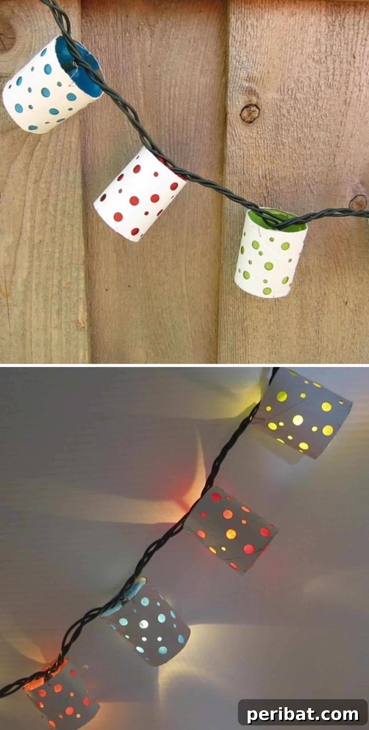 Craft a Luminous Landscape: 20 DIY Garden Lighting Ideas 21 Upcycled Toilet Paper Roll Lanterns