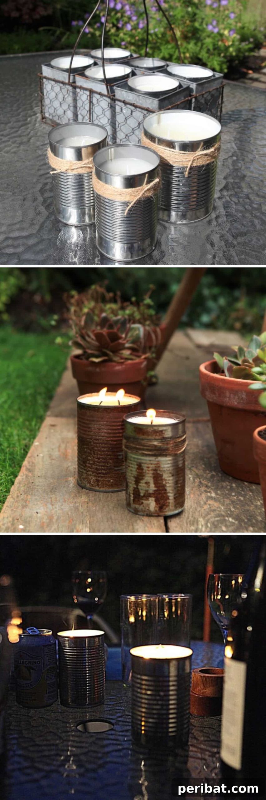 Craft a Luminous Landscape: 20 DIY Garden Lighting Ideas 7 DIY Citronella Candles