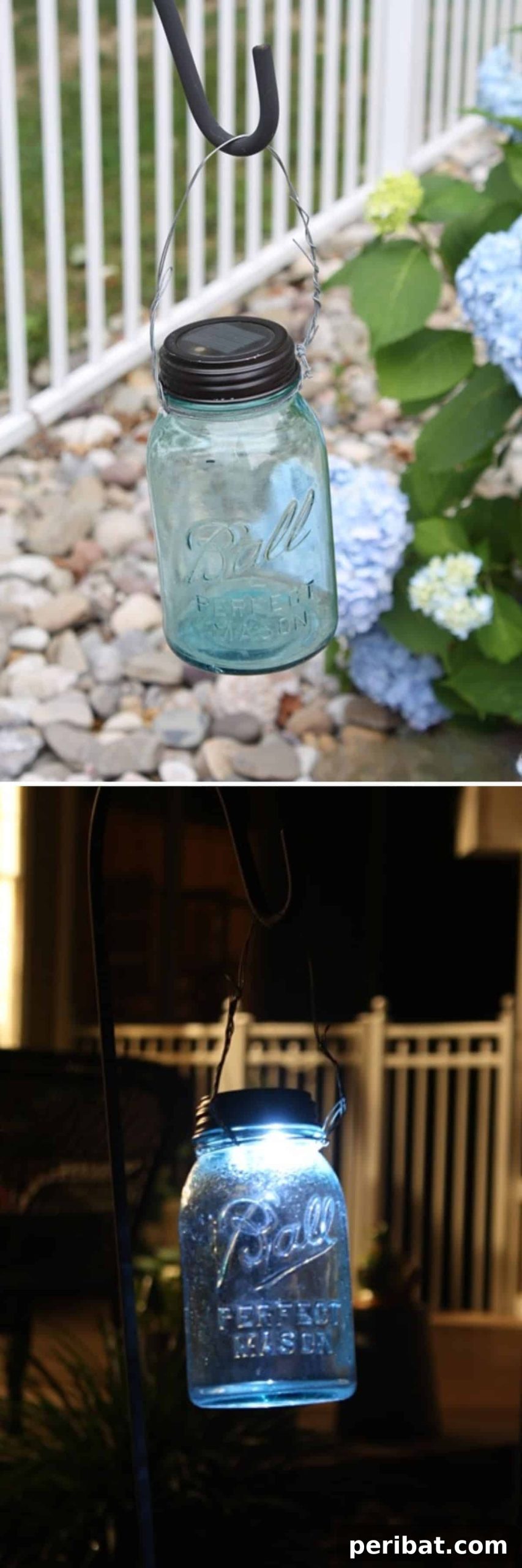 Craft a Luminous Landscape: 20 DIY Garden Lighting Ideas 10 DIY Hanging Mason Jar Solar Lights