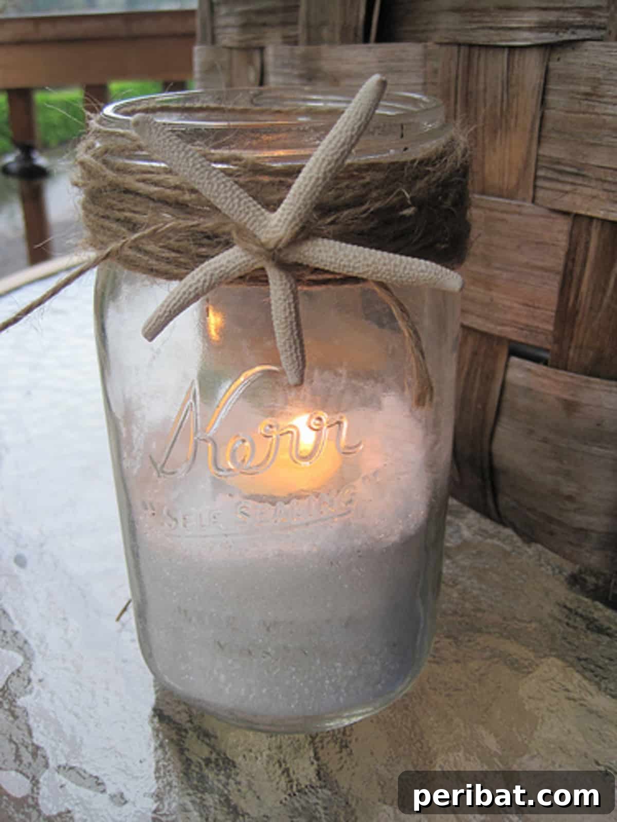20 Creative DIY Projects for a Stunning Coastal Outdoor Oasis 13 Simple DIY Starfish Mason Jar