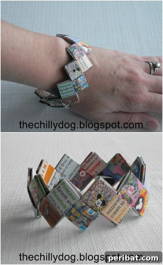 Endless Disney Crafting Fun for Kids 21 DIY Disneyland Map Bracelet craft