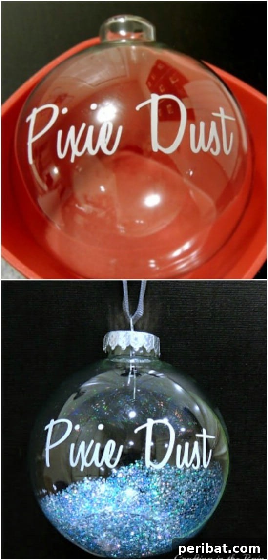Endless Disney Crafting Fun for Kids 44 DIY Pixie Dust Ornament craft
