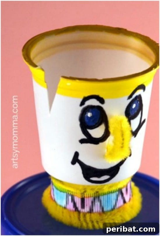 Endless Disney Crafting Fun for Kids 55 Upcycled K Cup Chip Toy from Beauty and the Beast