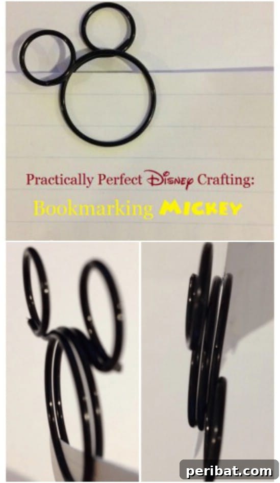 Endless Disney Crafting Fun for Kids 59 DIY Wire Mickey Mouse Bookmarks