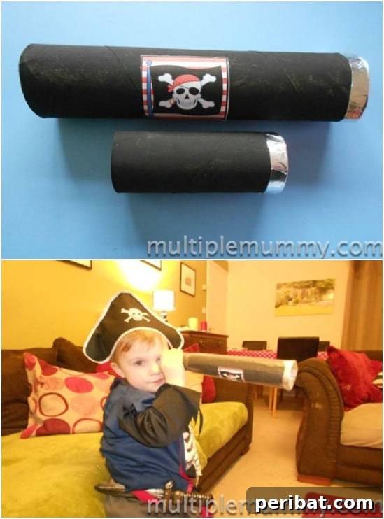 Endless Disney Crafting Fun for Kids 7 DIY Disney Pirate Telescope