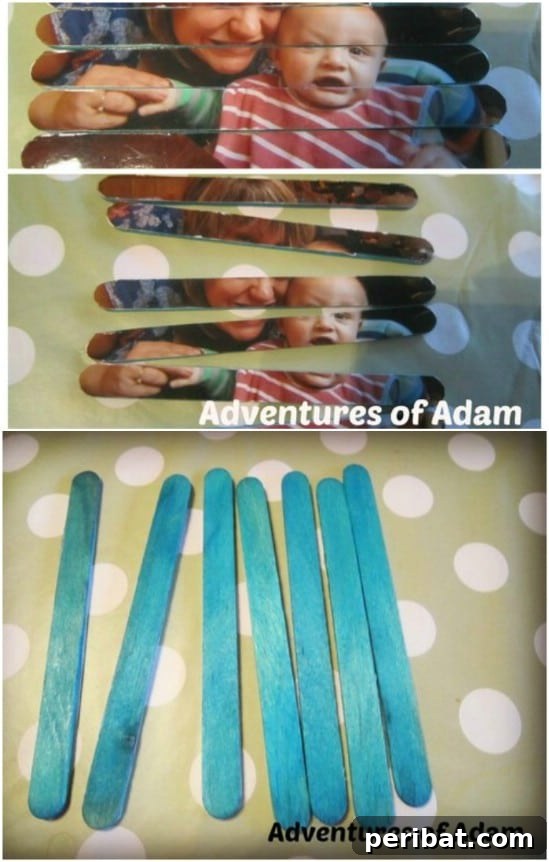 Crafting Summer Memories: Delightful Popsicle Stick Projects for Kids 33 Popsicle Stick Puzzles with character images