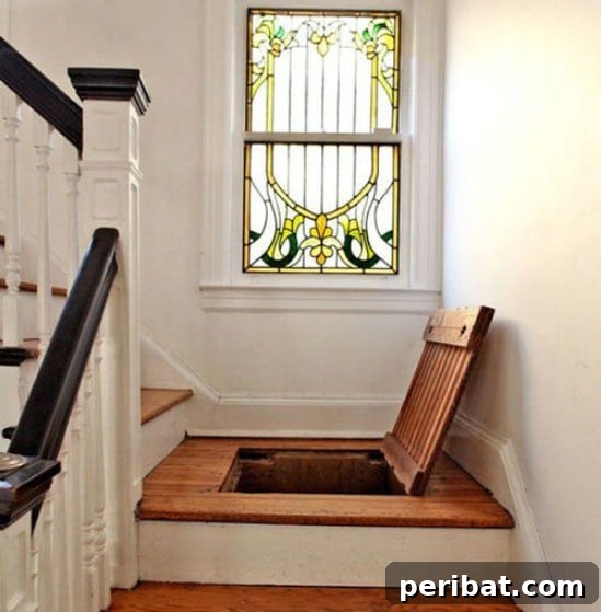 15 Clever Hiding Spots No Burglar Will Ever Find 14 Hidden Stairway Storage - 15 Secret Hiding Places That Will Fool Even the Smartest Burglar