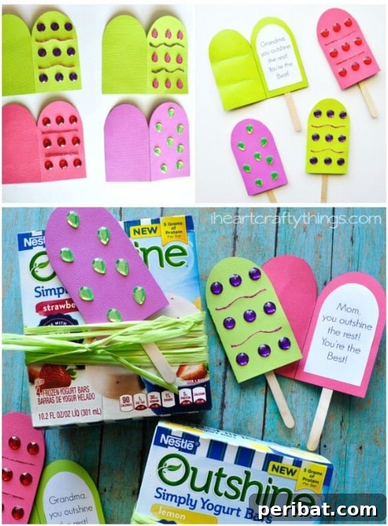 Simply Yogurt Bar Mother’s Day Card