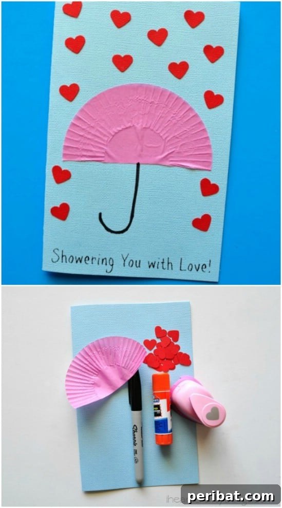 Showers Of Love DIY Mother’s Day Card