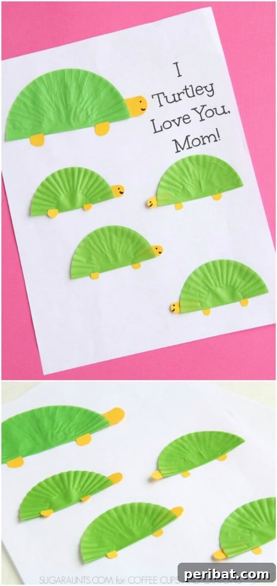 Cute Turtle Mother’s Day Card