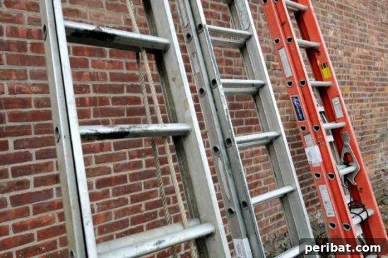 Keep Ladders Put Away - 20 Easy and Effective DIY Tricks to Keep Your Home Safe