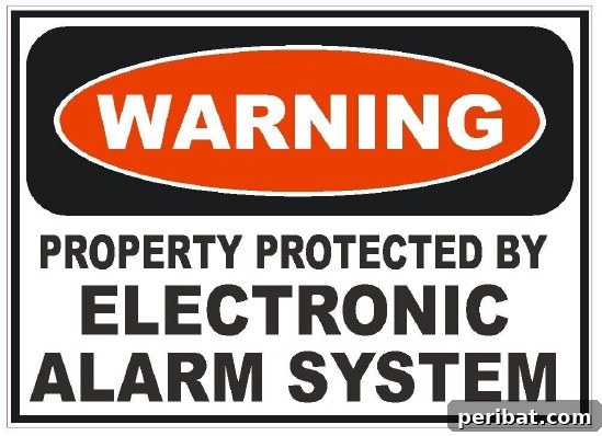 Use Alarm System Decals – Even If You Don’t Have An Alarm - 20 Easy and Effective DIY Tricks to Keep Your Home Safe