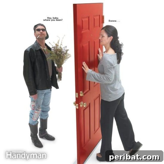 18-peep-hole - 20 Easy and Effective DIY Tricks to Keep Your Home Safe