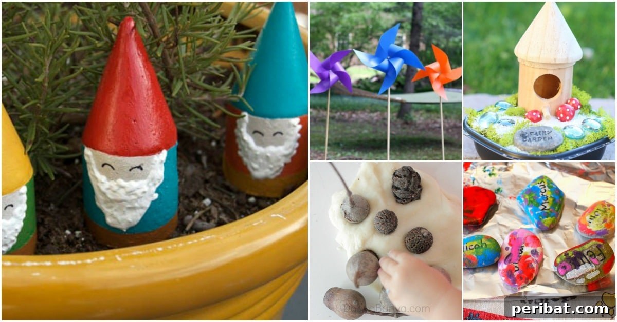 kids engaged in garden crafts diy activities for spring