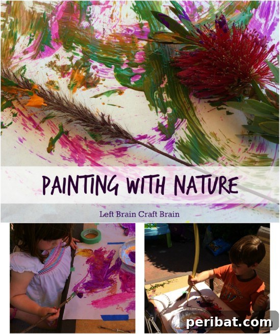 Fun Nature Painting Art activity