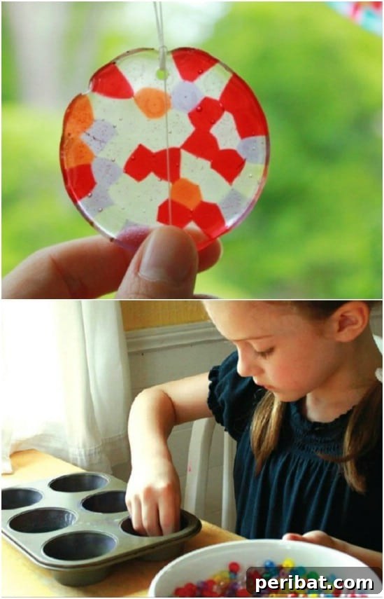 DIY Beaded Bubble Wand for kids