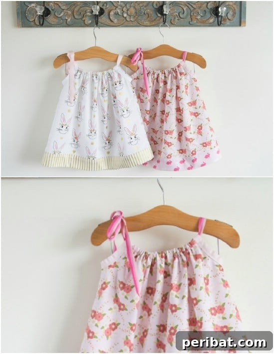 Adorable DIY Pillowcase Dress for Girls