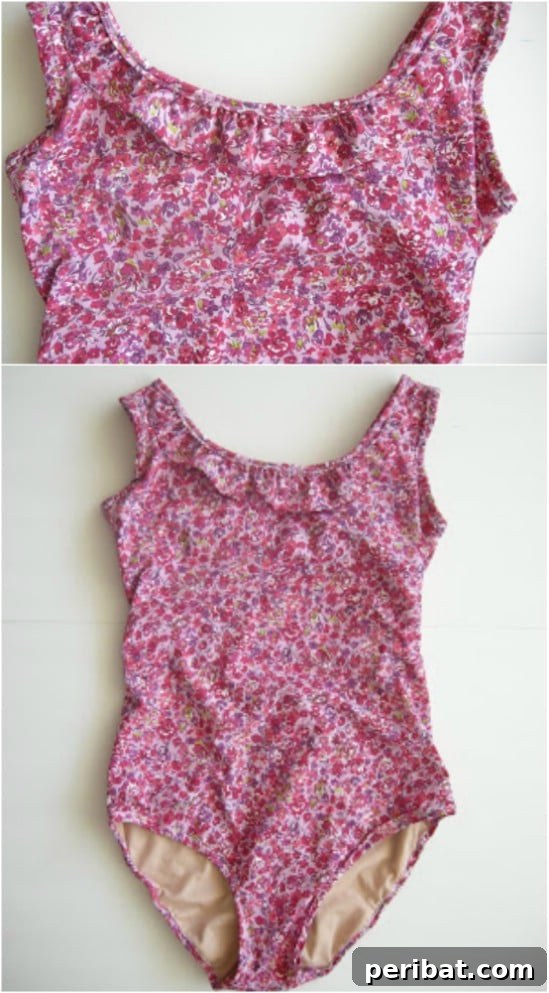 Handmade One Piece Swimsuit Free Pattern