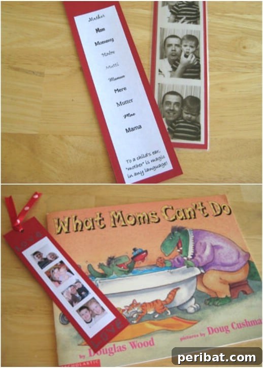 35 Adorable Mother's Day Crafts Kids and Toddlers Can Make 8 Easy DIY Bookmarks crafted by kids for Mother's Day