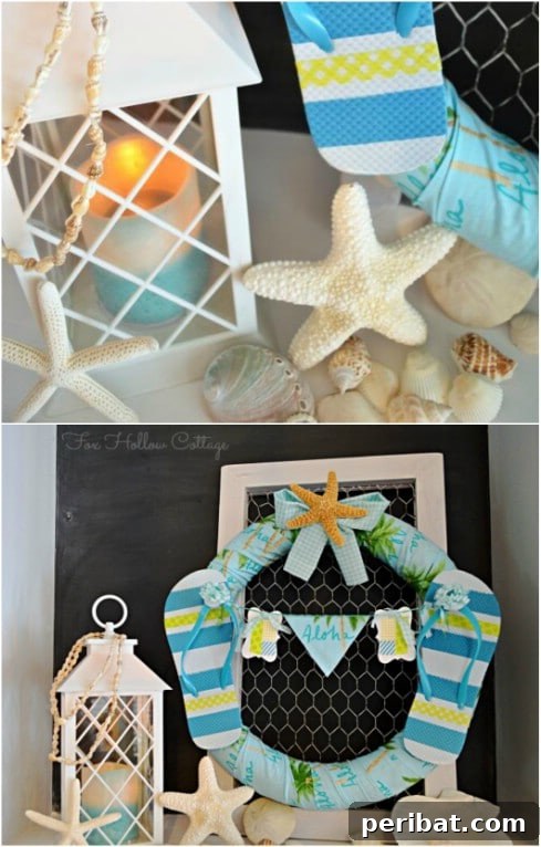 Dollar Store Summer Wreaths: 25 Gorgeous DIY Ideas 3 DIY Aloha Summer Wreath