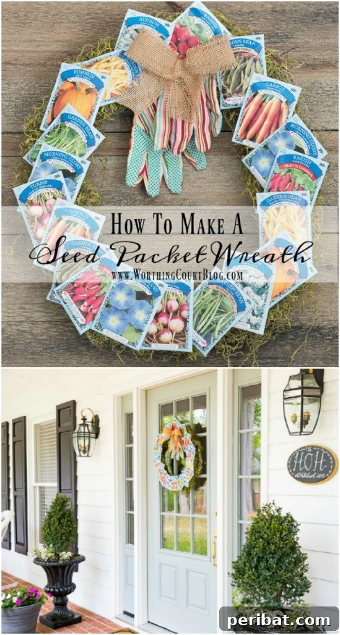 Dollar Store Summer Wreaths: 25 Gorgeous DIY Ideas 25 Repurposed Seed Packed Summer Wreath