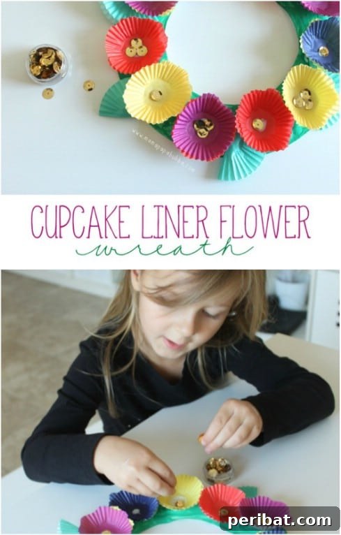 Dollar Store Summer Wreaths: 25 Gorgeous DIY Ideas 6 DIY Cupcake Liner Tropical Wreath