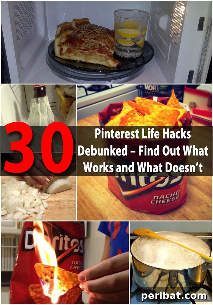 30 Pinterest Life-Hacks Debunked – Find Out What Works and What Doesn’t