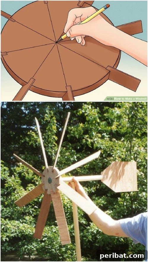 10 Stunning DIY Windmills to Enhance Your Garden's Appeal 4 DIY Miniature Dutch Style Garden Windmill