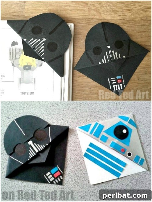 25 Cute and Quick Father's Day Crafts from Kids 10 Cute Star Wars Inspired Book Corners