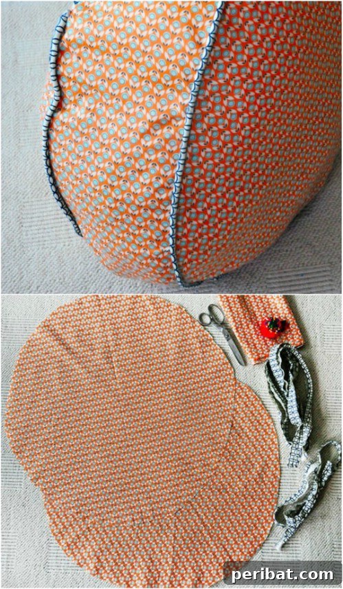 Lounge Large: 22 Easy DIY Giant Floor Cushions 16 Super Easy DIY Colorful Floor Cushion
