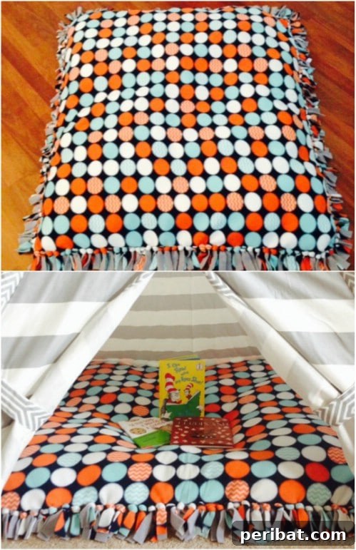 Lounge Large: 22 Easy DIY Giant Floor Cushions 24 Super Easy No Sew Floor Pillow