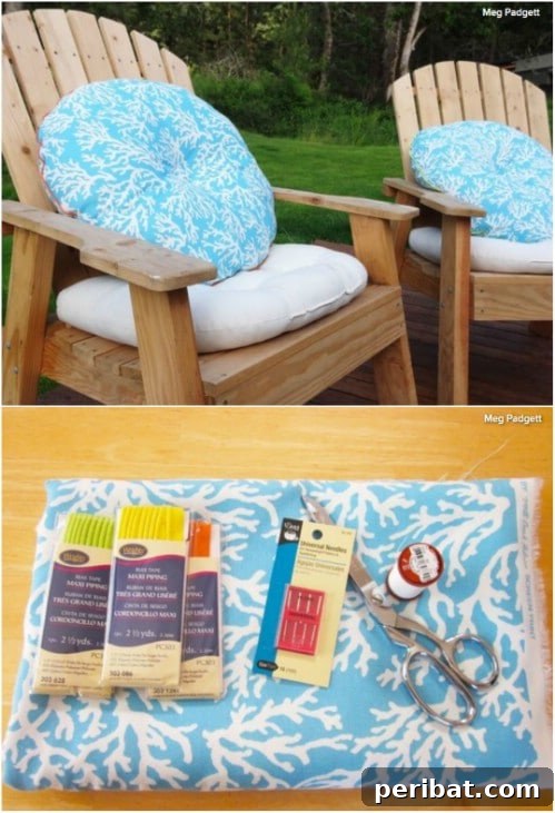 Lounge Large: 22 Easy DIY Giant Floor Cushions 8 DIY Outdoor Floor Cushions