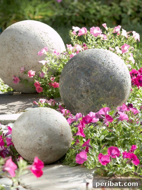 Simple DIY Concrete Spheres
