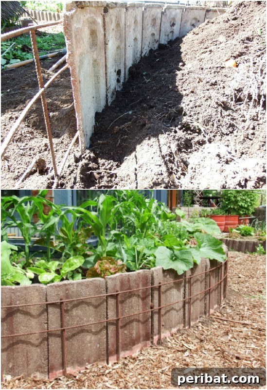 Concrete Roofing Tiles Garden Fence