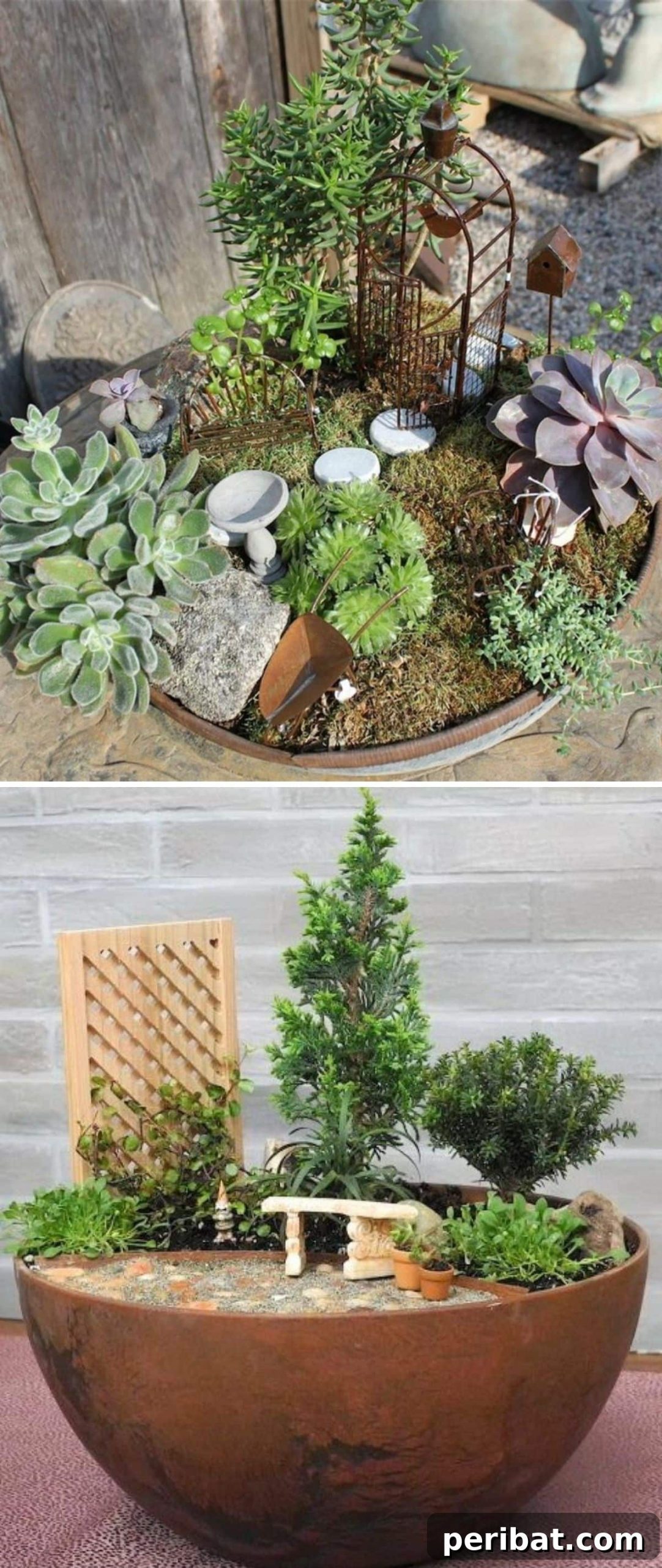 Bring Whimsical Magic Home: DIY Fairy Garden Ideas for Every Corner 12 Romantic Fairy Garden In A Pot