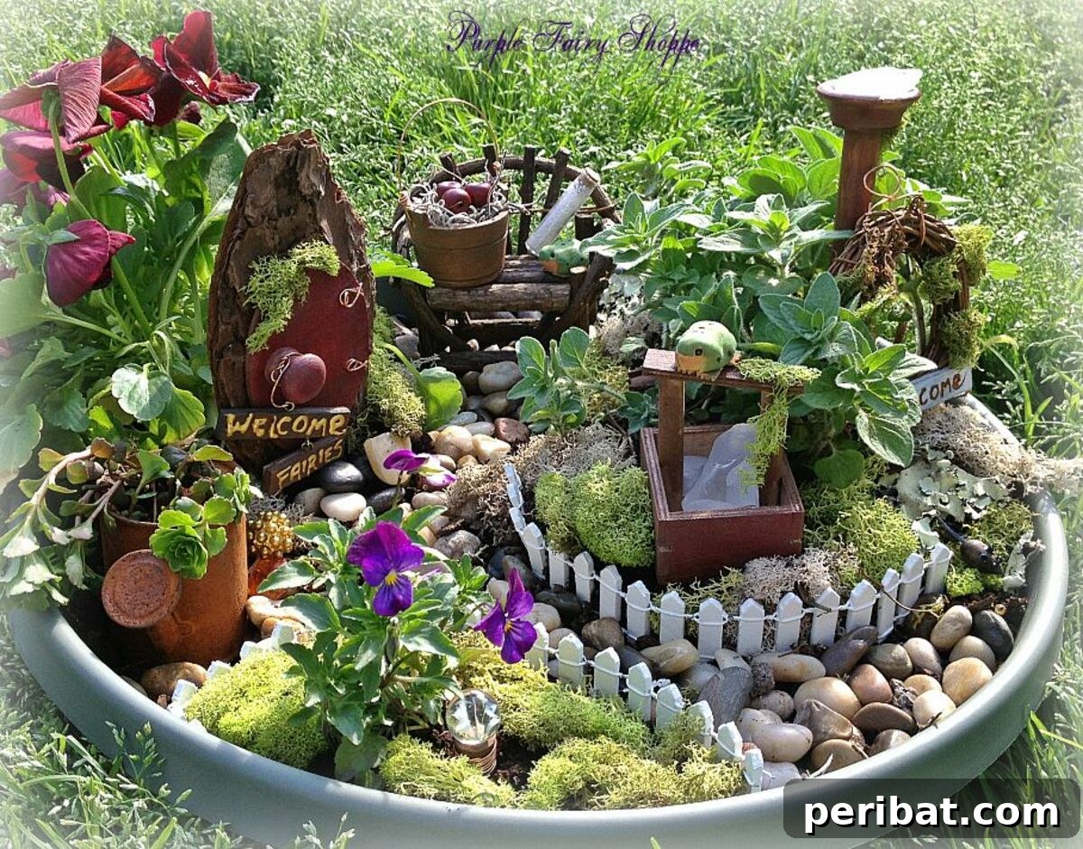 Bring Whimsical Magic Home: DIY Fairy Garden Ideas for Every Corner 8 Rustic Planter DIY Fairy Garden