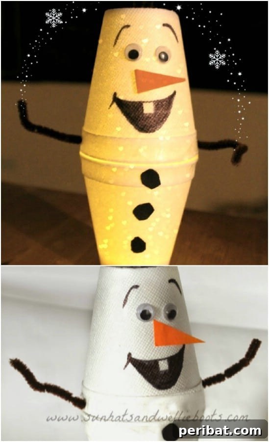 Beyond Basic: 25 DIY Nightlights to Elevate Your Home's Ambiance 9 Adorable DIY Olaf Nightlight