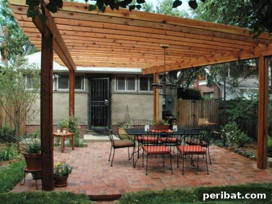 Weekend Pergola Power: Free Plans for DIY Success 8 DIY Giant Pergola