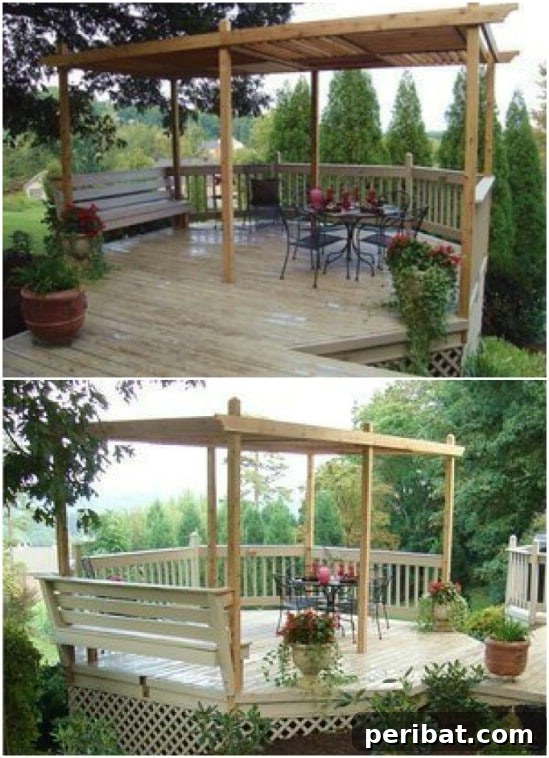 Weekend Pergola Power: Free Plans for DIY Success 9 Gorgeous DIY Louvered Pergola