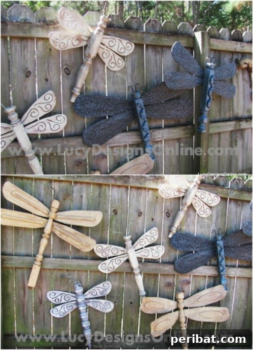 Transform Your Garden on a Dime: 15 Brilliant DIY Decor Ideas 5 DIY Dragonfly Fence Décor