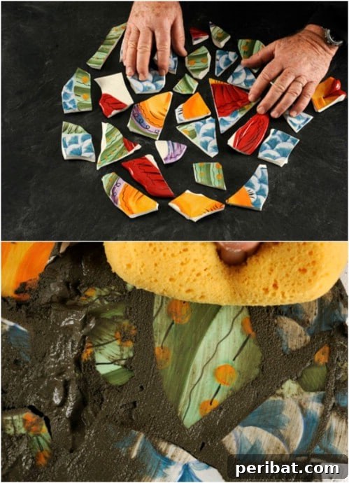 Transform Your Garden on a Dime: 15 Brilliant DIY Decor Ideas 7 DIY Mosaic Tabletop