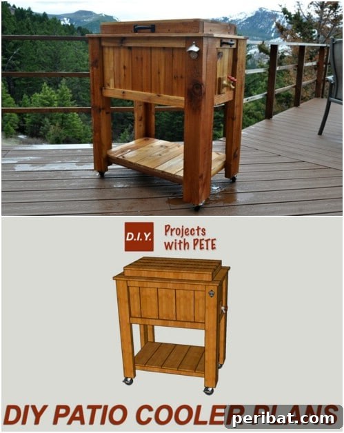 DIY Patio Cooler