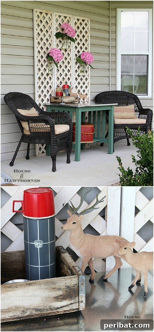 Upcycled Lattice Décor