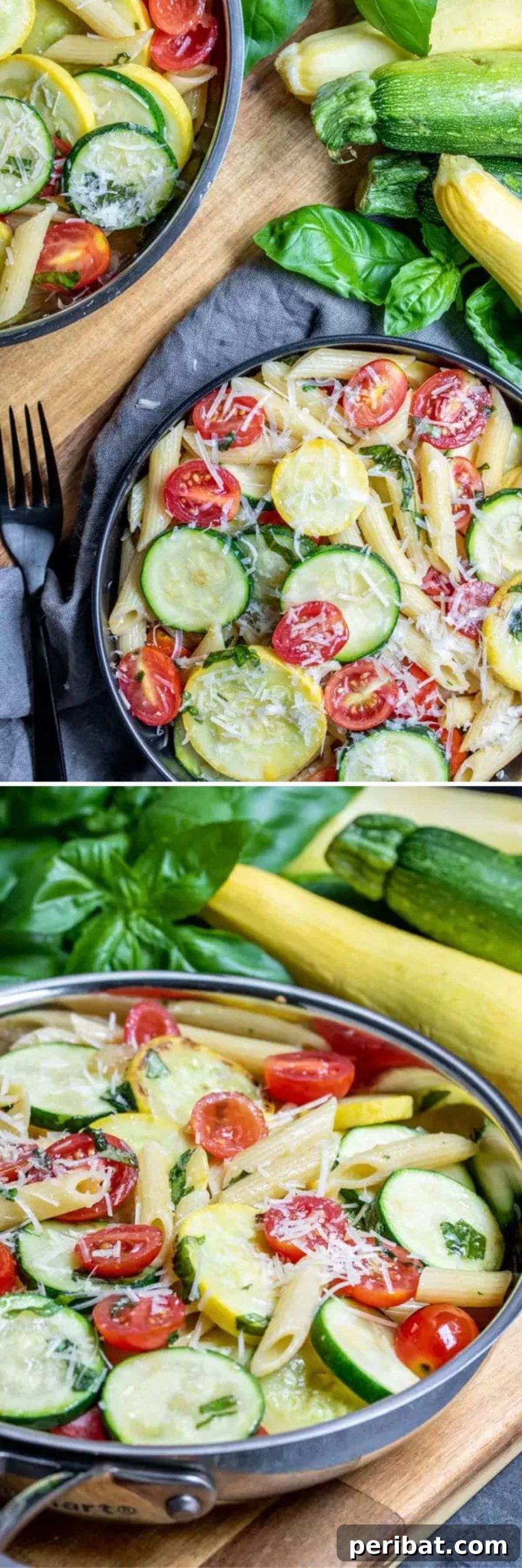 One Pot Summer Veggie And Pasta
