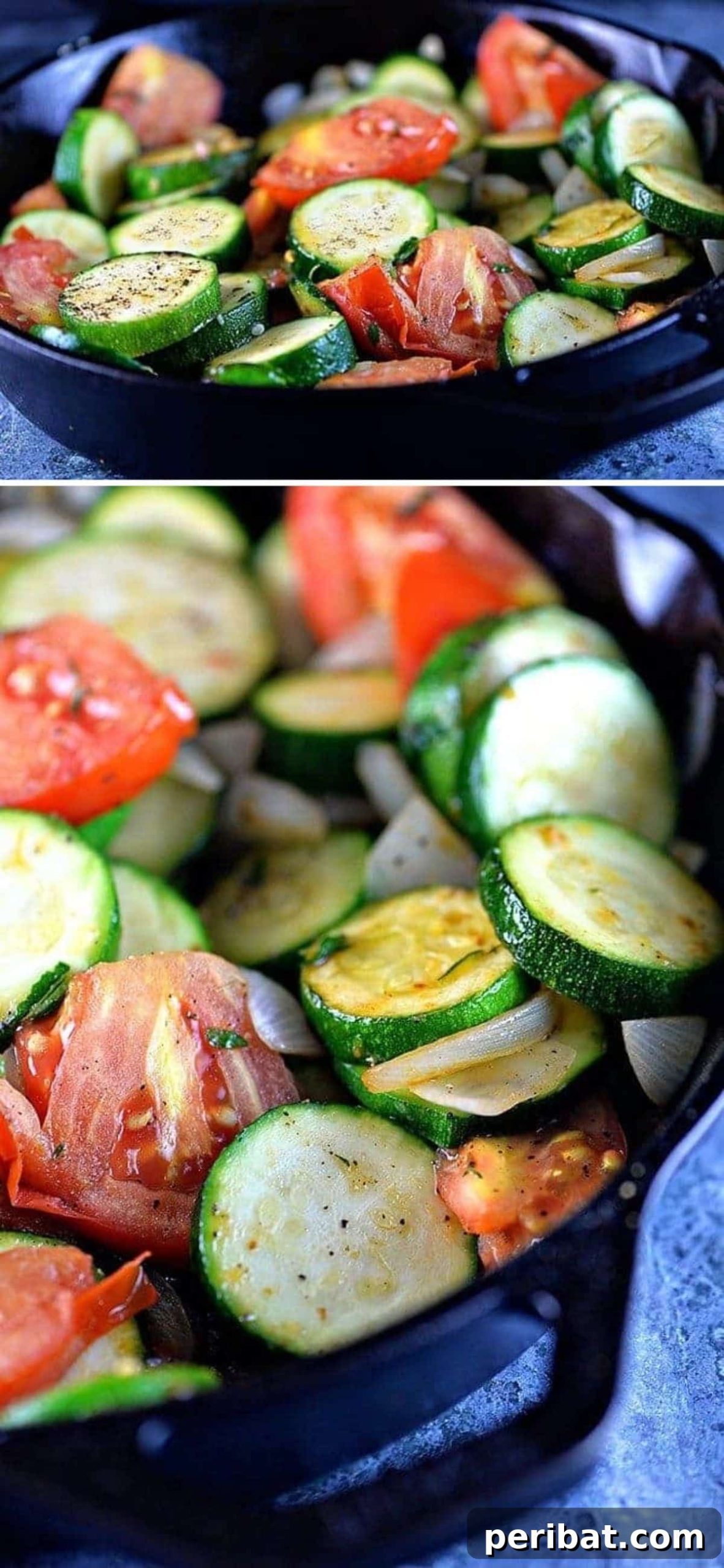 Quick And Easy Skillet Zucchini