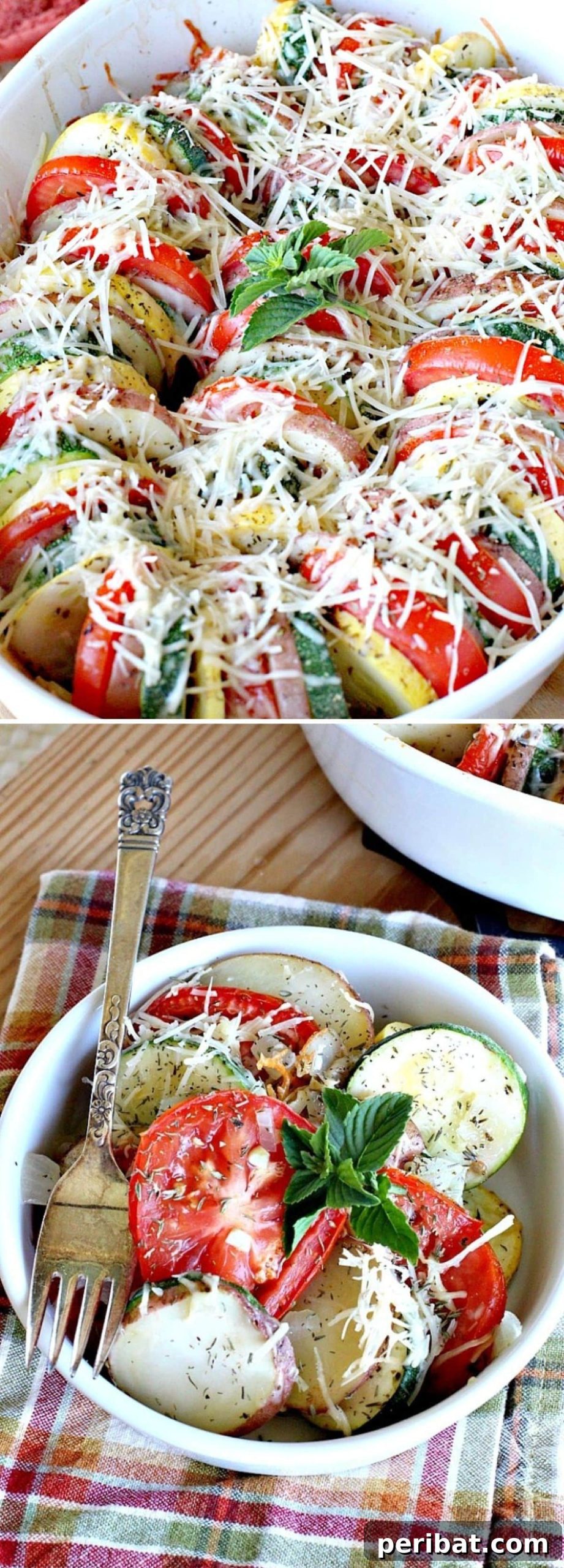 Gluten Free Summer Veggie Bake