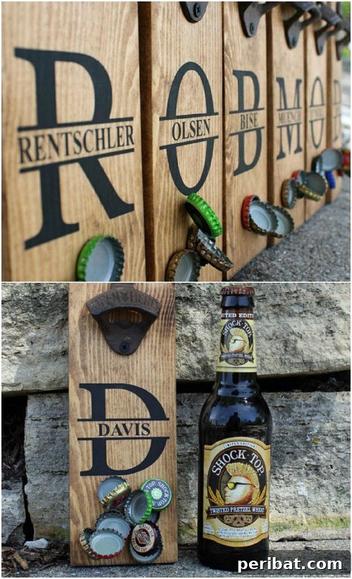 Magnetic Wooden Bottle Openers
