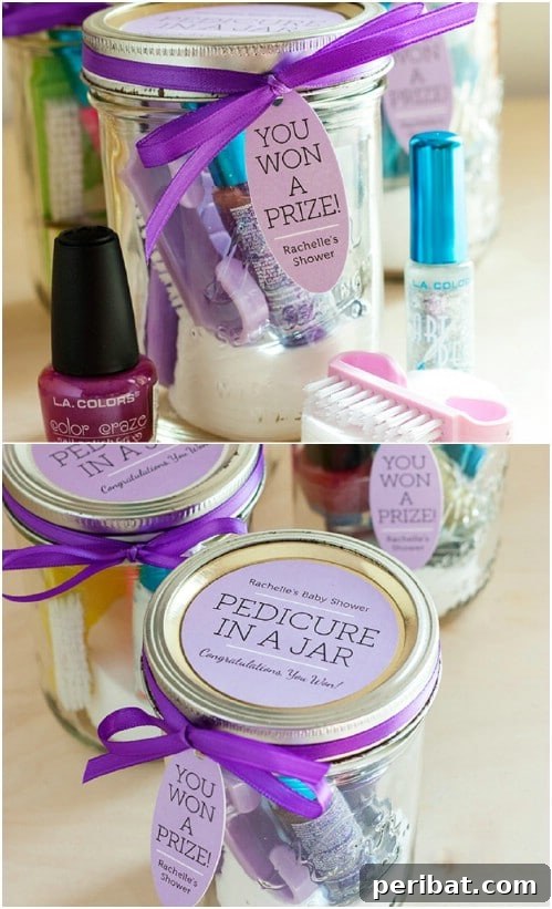 Bridesmaids’ Pedicure In A Jar
