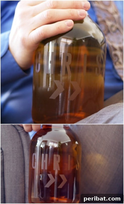 DIY Personalized Beer Growlers